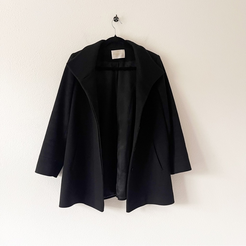 Fleurette Women Loro Piana Wool Coat - Picture 2 of 16
